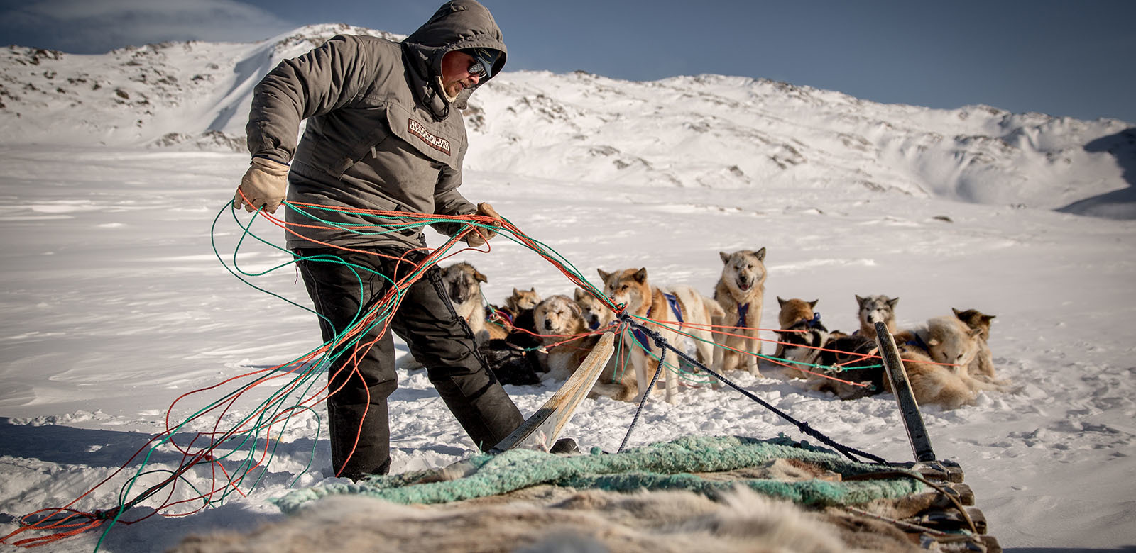 Kutyaszánozás és sarkifények a jégsapkán